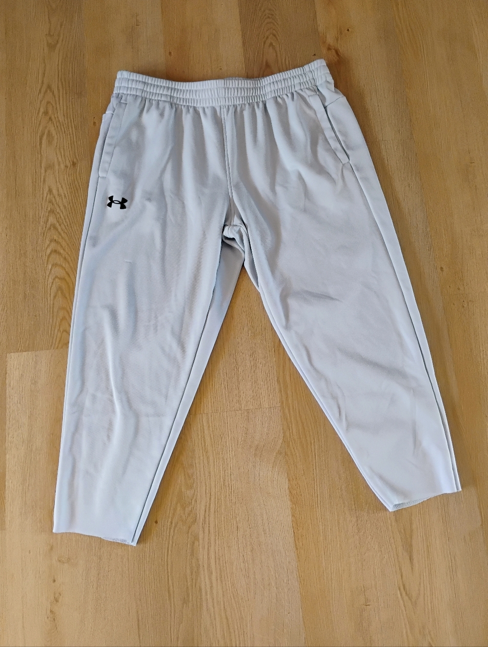 Under Armour White Fleece-Lined Hoodie Sweatshirt